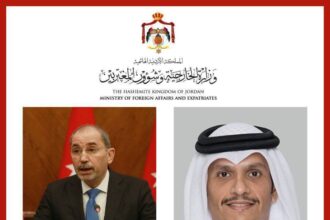 الصفدي ونظيره القطري يبحثان تطورات المنطقة وجهود التهدئة بعد المحادثات الأميركية الإيرانية