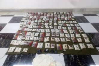 إحباط محاولتي تهريب مخدرات باستخدام بالونات موجهة شرق المملكة