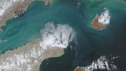 تعطل شبه كامل لحركة الشحن في مضيق هرمز وسط تصاعد التوتر بين الولايات المتحدة وإيران