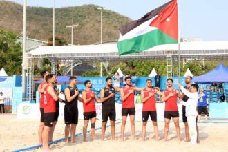 فوز منتخب اليد الشاطئية على المالديف في الألعاب الآسيوية