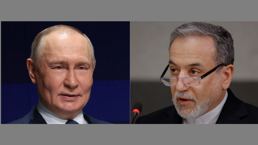 لقاء مرتقب بين عراقجي وبوتين في ظل جمود التفاوض مع واشنطن