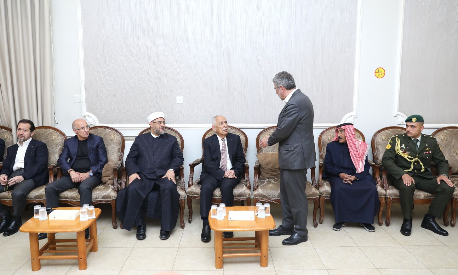 مندوبا عن الملك وولي العهد... العيسوي يعزي ملحس والمجالي وأبو نوار وصبحا وعلقم