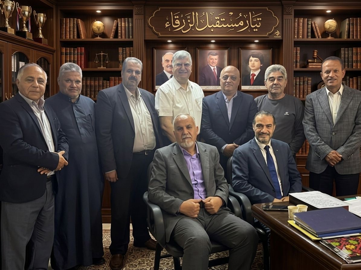 اطلاق تيار مستقبل الزرقاء