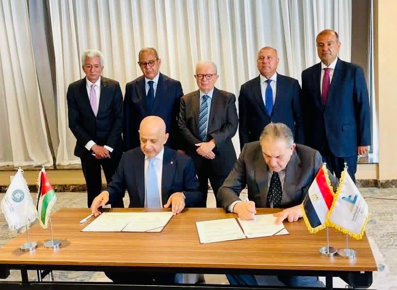 تجارة الأردن واتحاد الغرف التجارية المصرية يوقعان اتفاقية لإنشاء غرفة اقتصادية مشتركة