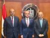 الحاج توفيق يبحث مع وزير الاستثمار والتجارة الخارجية المصري تعزيز العلاقات الاقتصادية