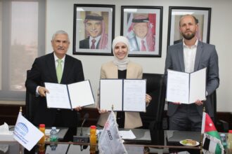 جيدكو ونافس ومشروع (GAIN) يوقعون مذكرة تعاون ثلاثية لدعم التحول الأخضر للمشاريع الصغيرة والمتوسطة في الأردن
