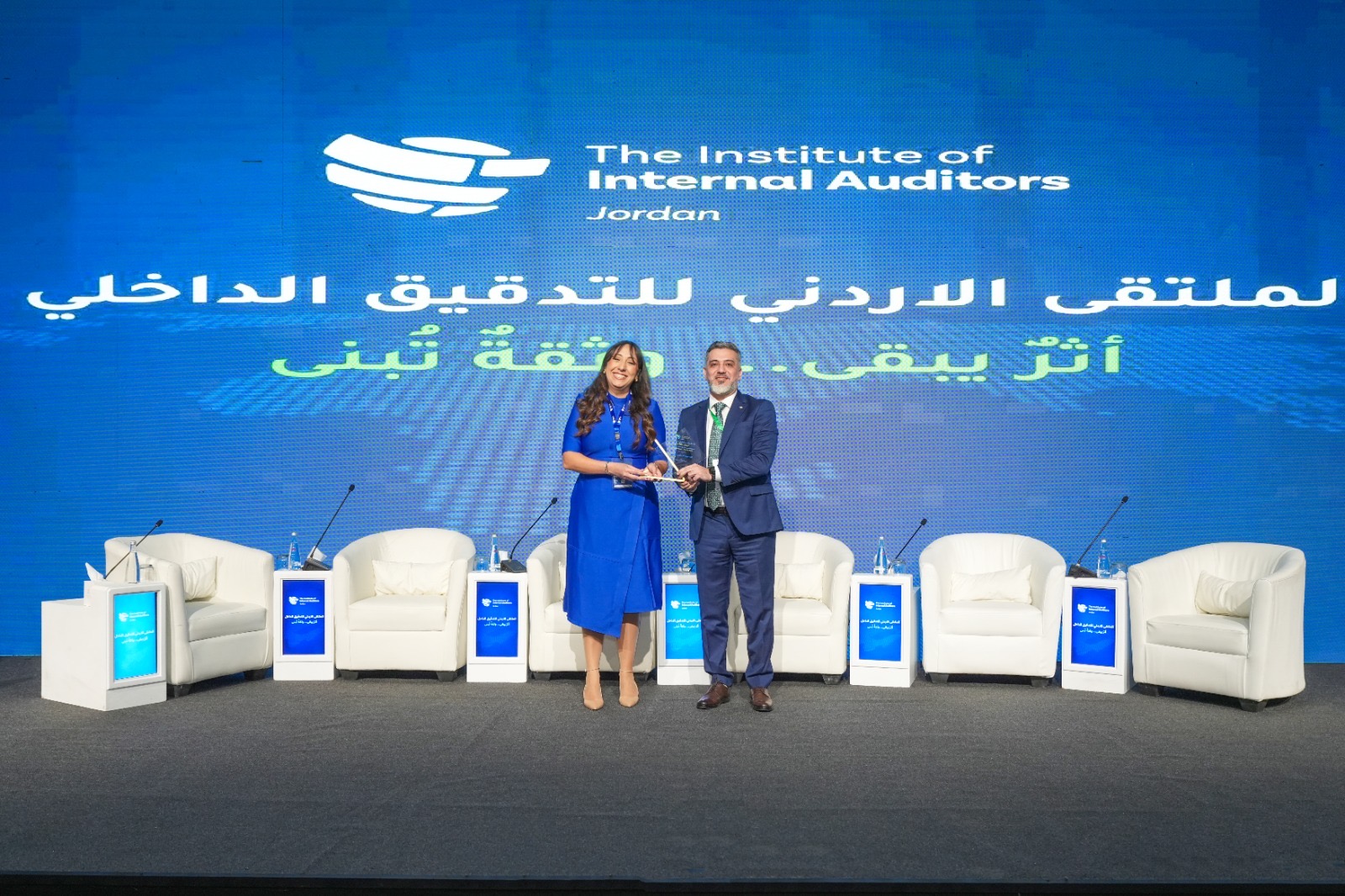 صورة حول : البنك الأردني الكويتي يشارك في رعاية مؤتمر الملتقى الأردني للتدقيق الداخلي بعنوان "أثرٌ يبقى وثقة تُبنى" البنك الأردني الكويتي يشارك في رعاية مؤتمر الملتقى الأردني للتدقيق الداخلي بعنوان "أثرٌ يبقى وثقة تُبنى"