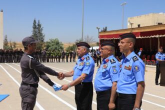 مدير الأمن العام يرعى حفل تخريج دورة إعداد وتاهيل الشرطة السورية
