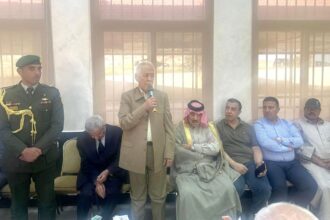مندوبا عن الملك وولي العهد...العيسوي يعزي عشيرة الكركي