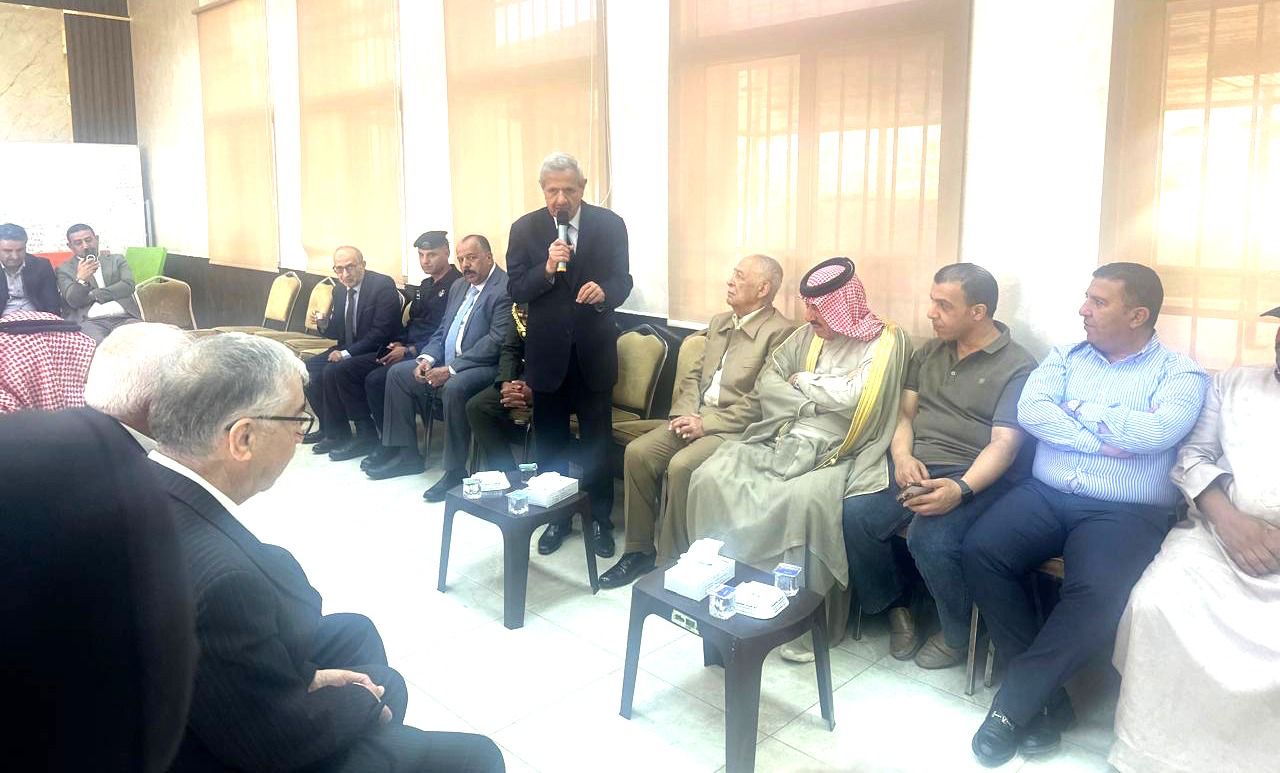 مندوبا عن الملك وولي العهد...العيسوي يعزي عشيرة الكركي