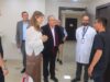 الأميرة دينا مرعد تزور مستشفى الهلال الأحمر