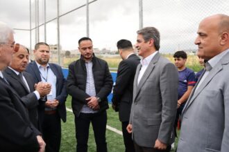 وزير الشباب يرعى افتتاح ملعب نادي شباب بشرى في إربد