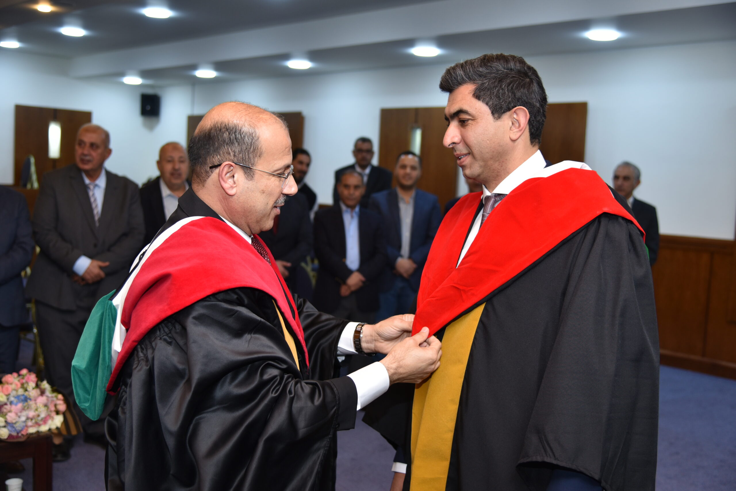 الدكتوراة للزميل حازم الرحاحلة
