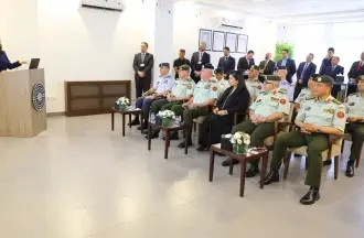 الأميرة سمية بنت الحسن تلتقي رئيس هيئة الأركان المشتركة في جامعة الأميرة سمية للتكنولوجيا
