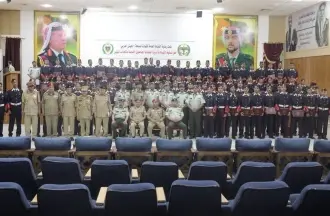 تخريج دورة الضباط الجامعيين الخاصة الليبية في الكلية العسكرية الملكية