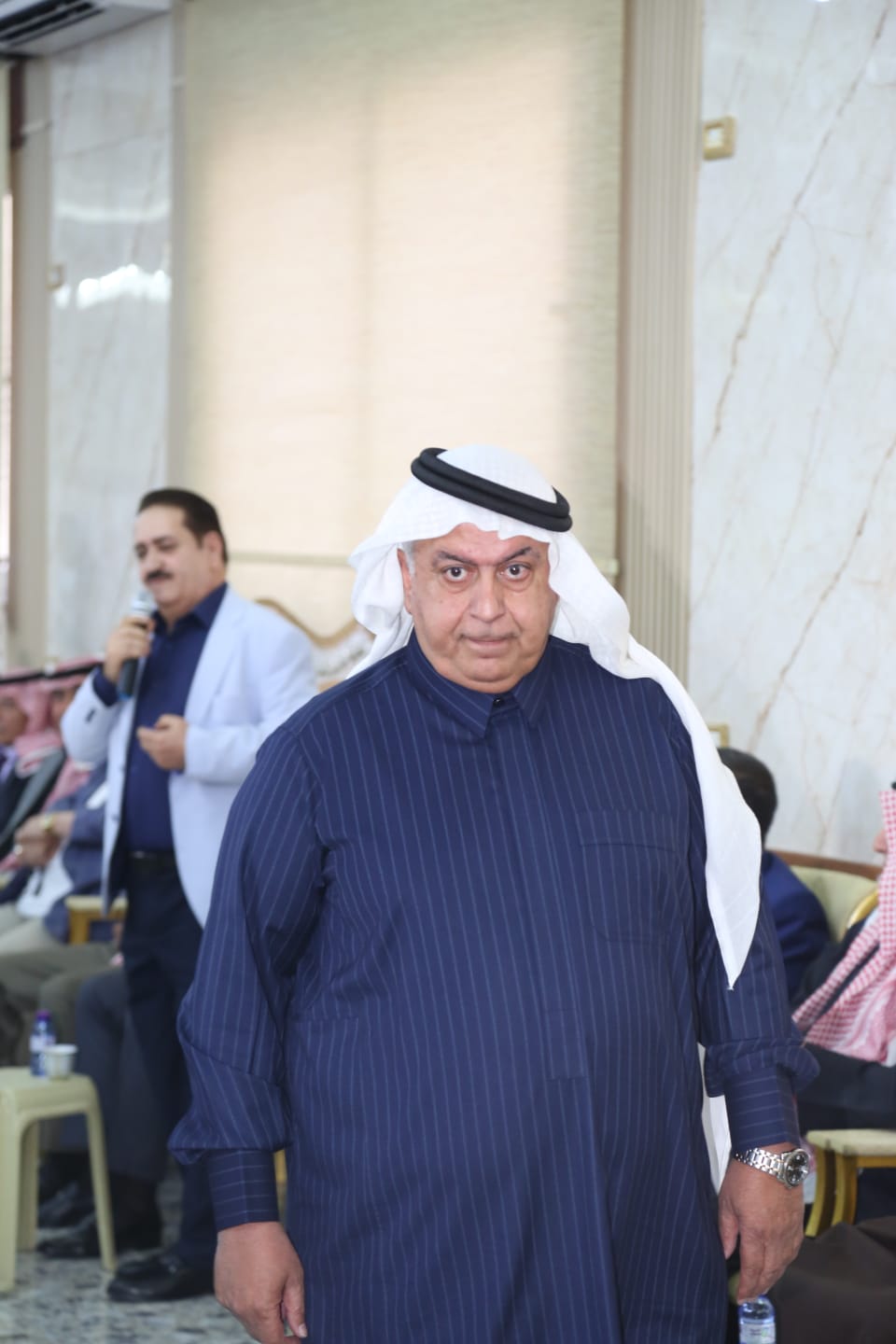 د الشباطات يبارك عقد قران نجل الشيخ طايل الشوابكة