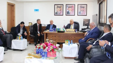 وزير العمل يفتتح فرع ضمان شمال إربد