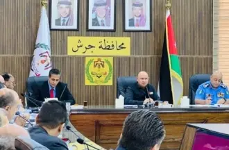 محافظ جرش يطلع على جاهزية الخدمات خلال عطلتي الاستقلال والعيد