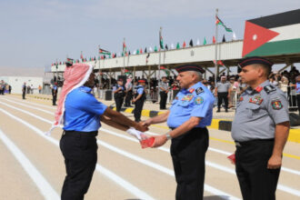 المعايطة يرعى تخريج دورة إعداد وتأهيل الشرطة المستجدين