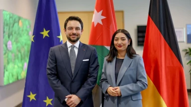 ولي العهد يؤكد عمق الشراكة الأردنية الألمانية في برلين