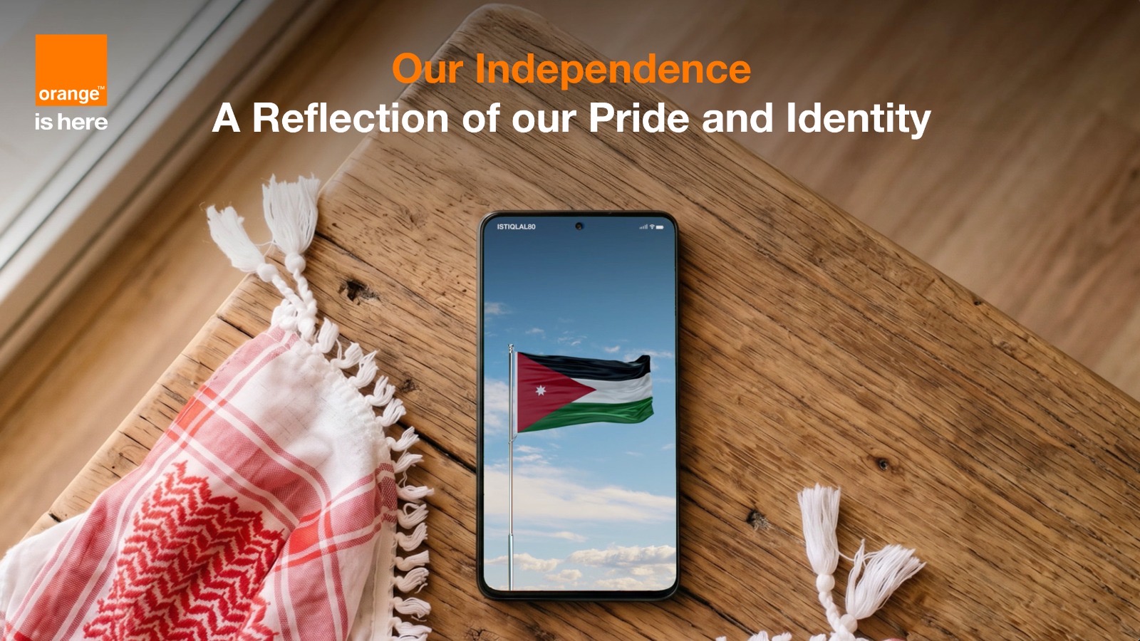 Orange Jordan Celebrates with Jordan’s 80th Independence Day