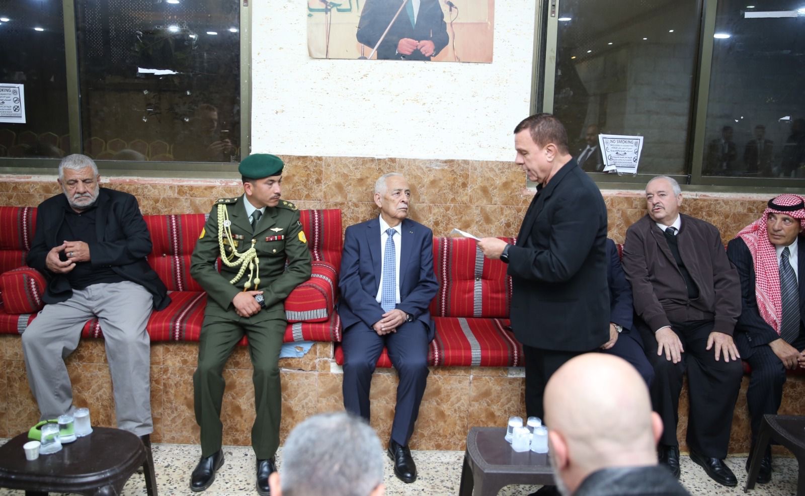 مندوبا عن الملك وولي العهد... العيسوي يعزي الحجايا والجعافرة والمشارقة وأبو طالب