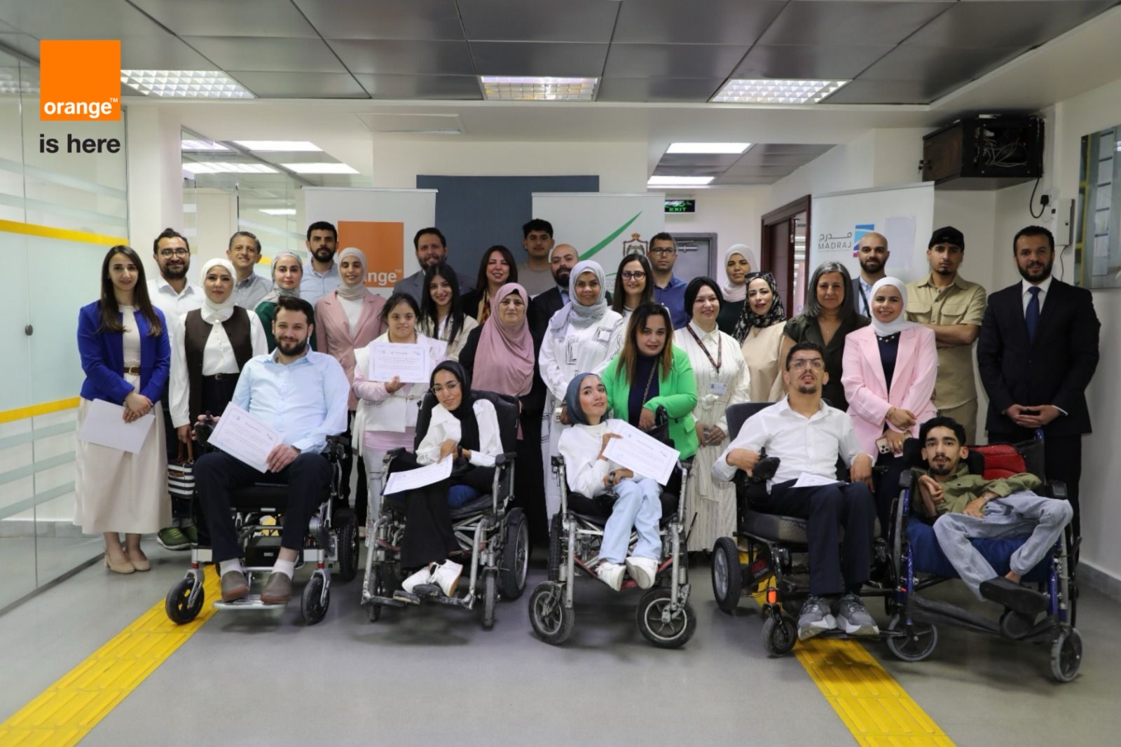 In collaboration with MADRAJ and HCD’s Support Orange Jordan Sponsors “Codecast” Podcast