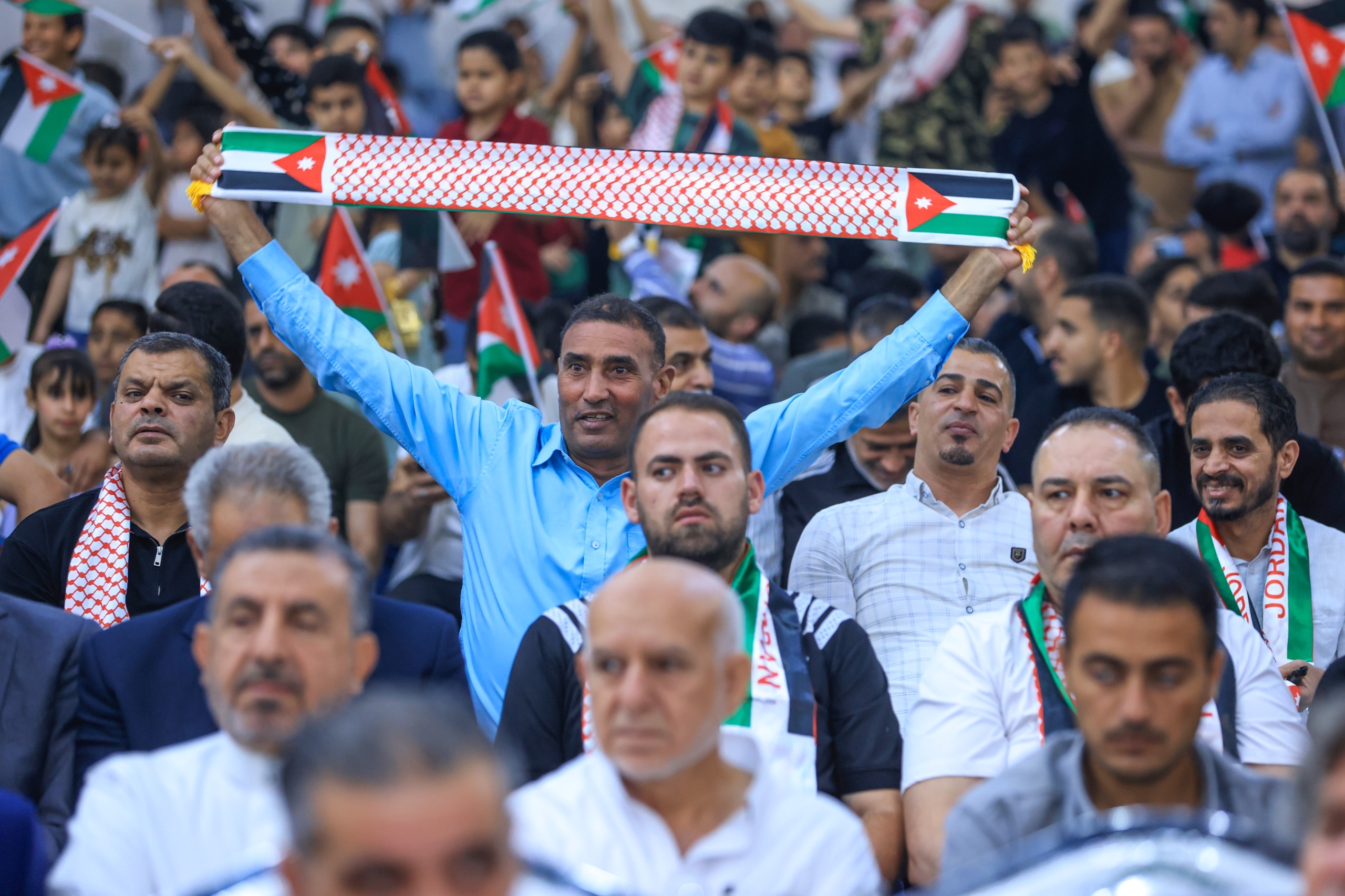 القاضي يرعى احتفالات حي الطفايلة بعيد الاستقلال والأعياد الوطنية