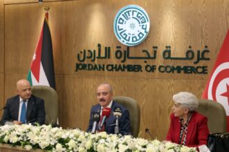 خلال لقاء في غرفة تجارة الأردن وزير الشؤون الخارجية التونسي : حريصون على الارتقاء بعلاقات الأردن وتونس الاقتصادية