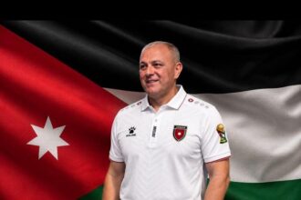 فعالية جماهيرية في مخيم الحسين لمؤازرة النشامى في أول ظهور مونديالي