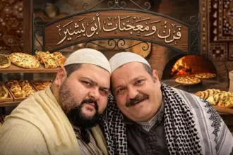 على طريقة "باب الحارة".. نجل حسن دكاك يفتتح فرن "أبو بشير" في الواقع