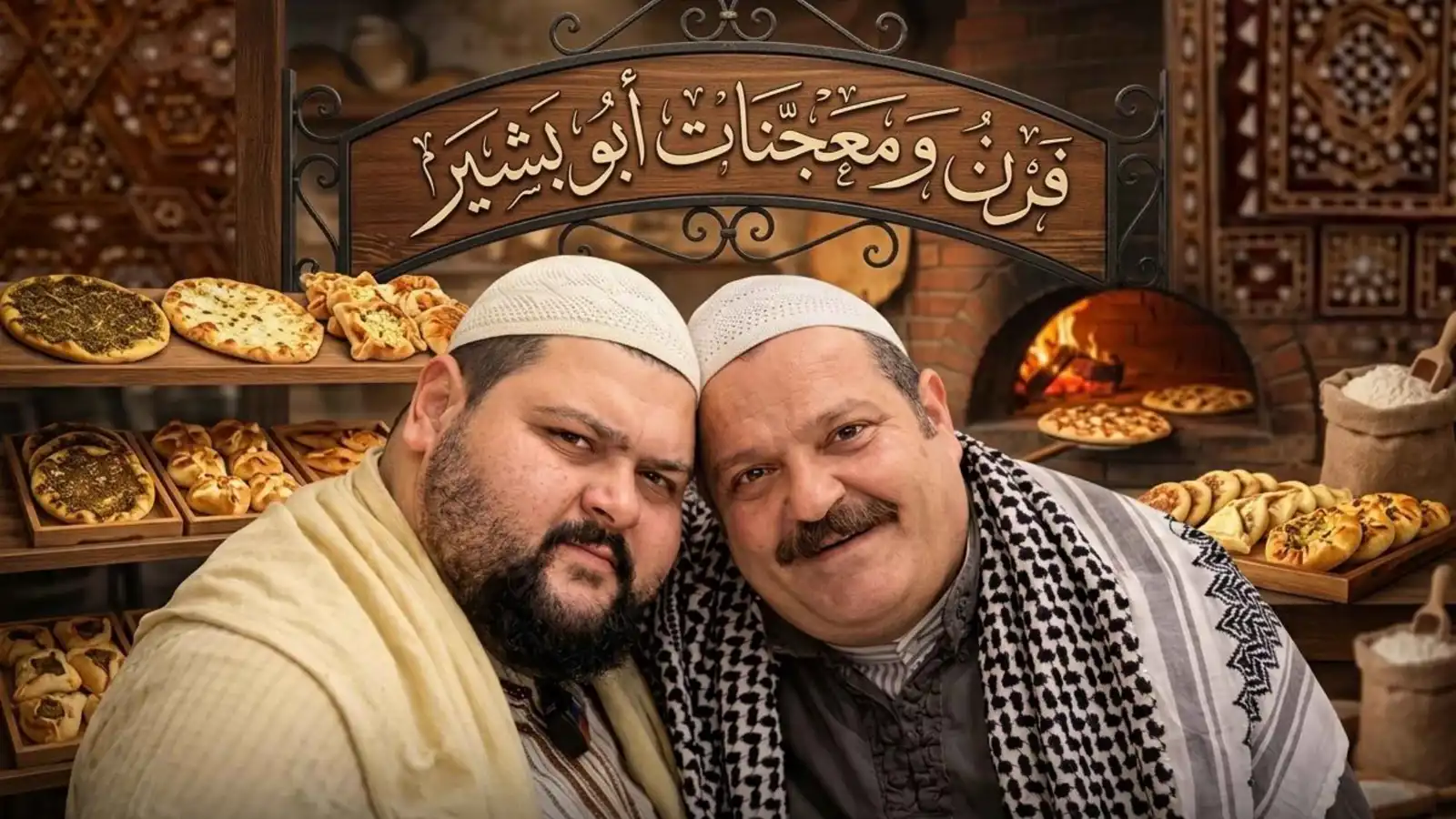على طريقة "باب الحارة".. نجل حسن دكاك يفتتح فرن "أبو بشير" في الواقع