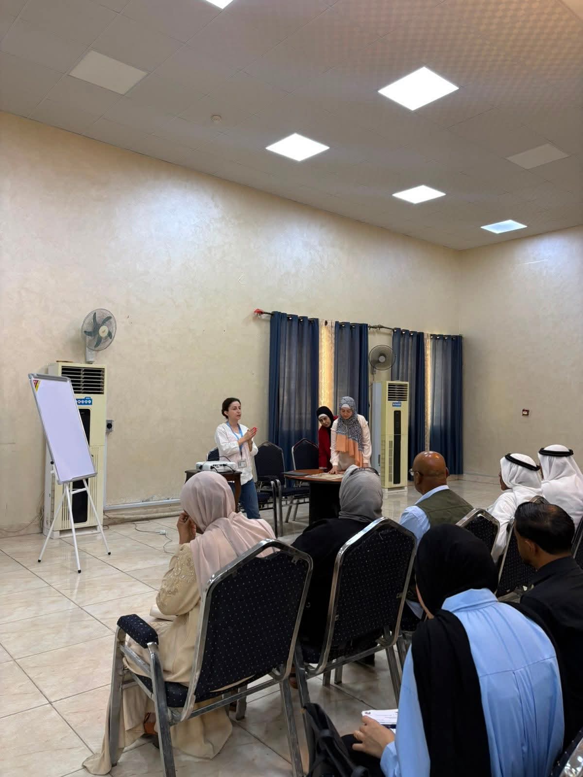 ورشة نقاشية بعنوان"مرافق رياضية وترفيهية أكثر استدامة" في لواء الأغوار الجنوبية