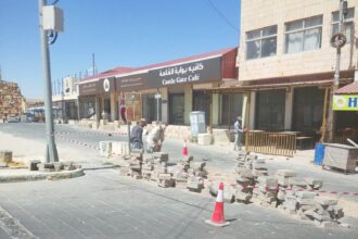 بلدية الكرك تواصل أعمالها في مشروع تأهيل وتطوير مدينة الكرك