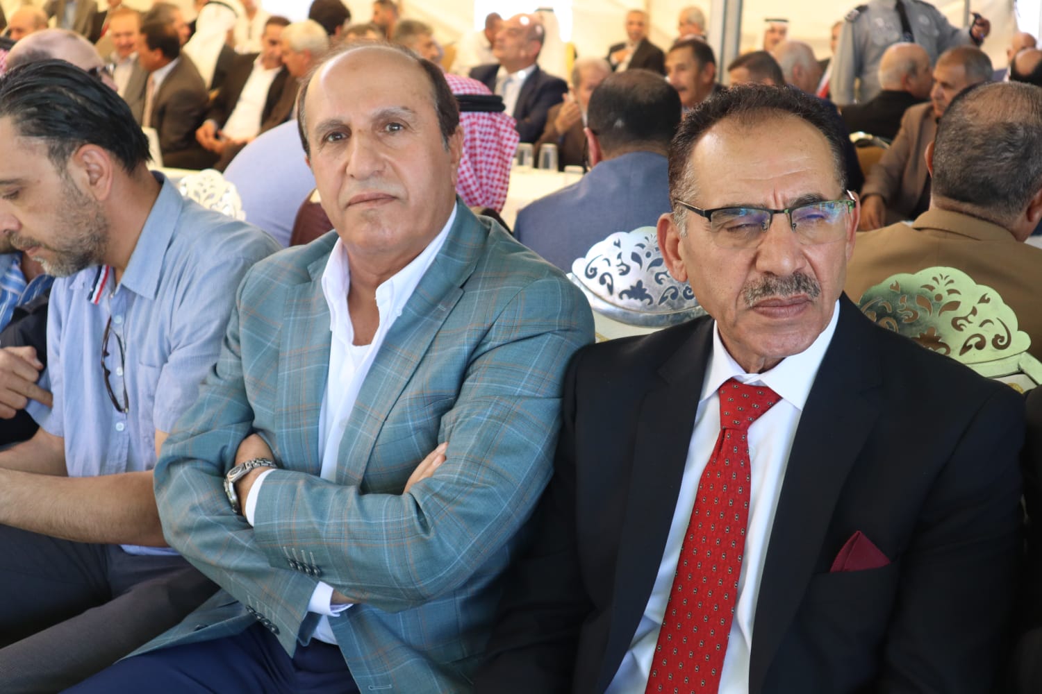 الباشا سليمان علي الغنيمات (أبو خلدون) يقيم مأدبة غداء احتفاء بزفاف نجله الدكتور معتز (صور)