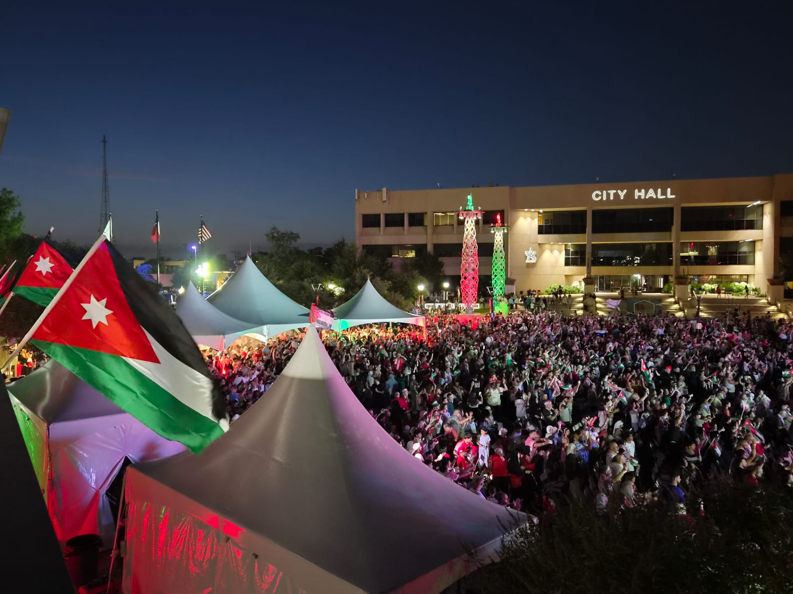 البيت الأردني يواصل فعالياته الترويجية والثقافية ويستقبل الالاف من الجالية الاردنية والزوار الاجانب