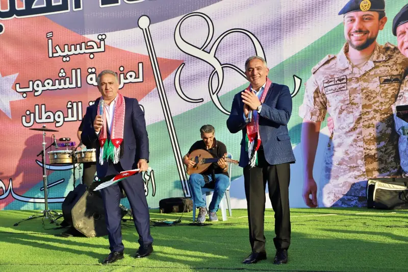 محافظ الزرقاء يرعى احتفال مديرية قضاء الظليل بعيد الاستقلال الـ 80
