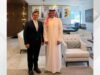 الخضير والسفير القطري يناقشان فعاليات الدوحة في جرش 2026