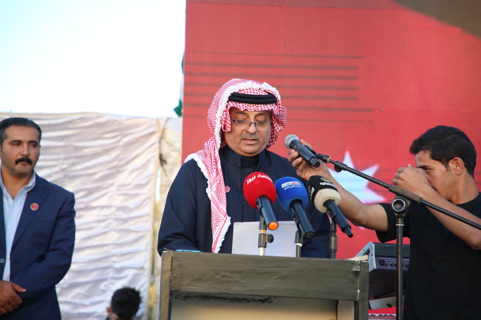 العيسوي يرعى احتفالا وطنيا بمناسبة الاستقلال الثمانين والأعياد الوطنية في البادية الشمالية