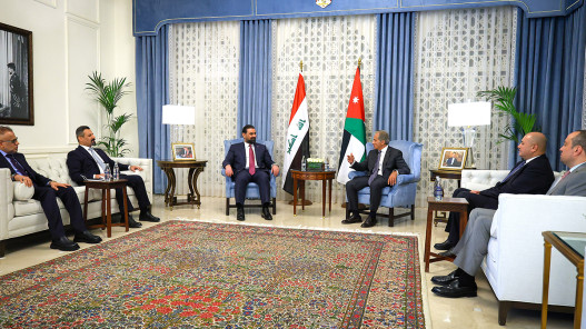 صورة حول : عاجل| حسان والحلبوسي يؤكدان أهمية تعزيز التعاون الأردني العراقي في مختلف المجالات عاجل| حسان والحلبوسي يؤكدان أهمية تعزيز التعاون الأردني العراقي في مختلف المجالات