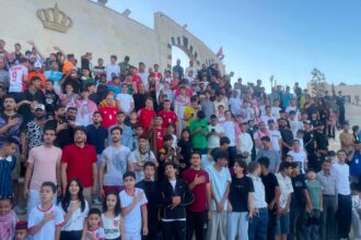 جماهير الزرقاء تتأهب لدعم النشامى في لقائه مع الارجنتين