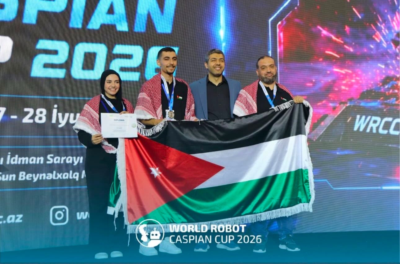 جامعة البترا تحصد المركزين الأول والثاني عالميًا في بطولة العالم للروبوتات