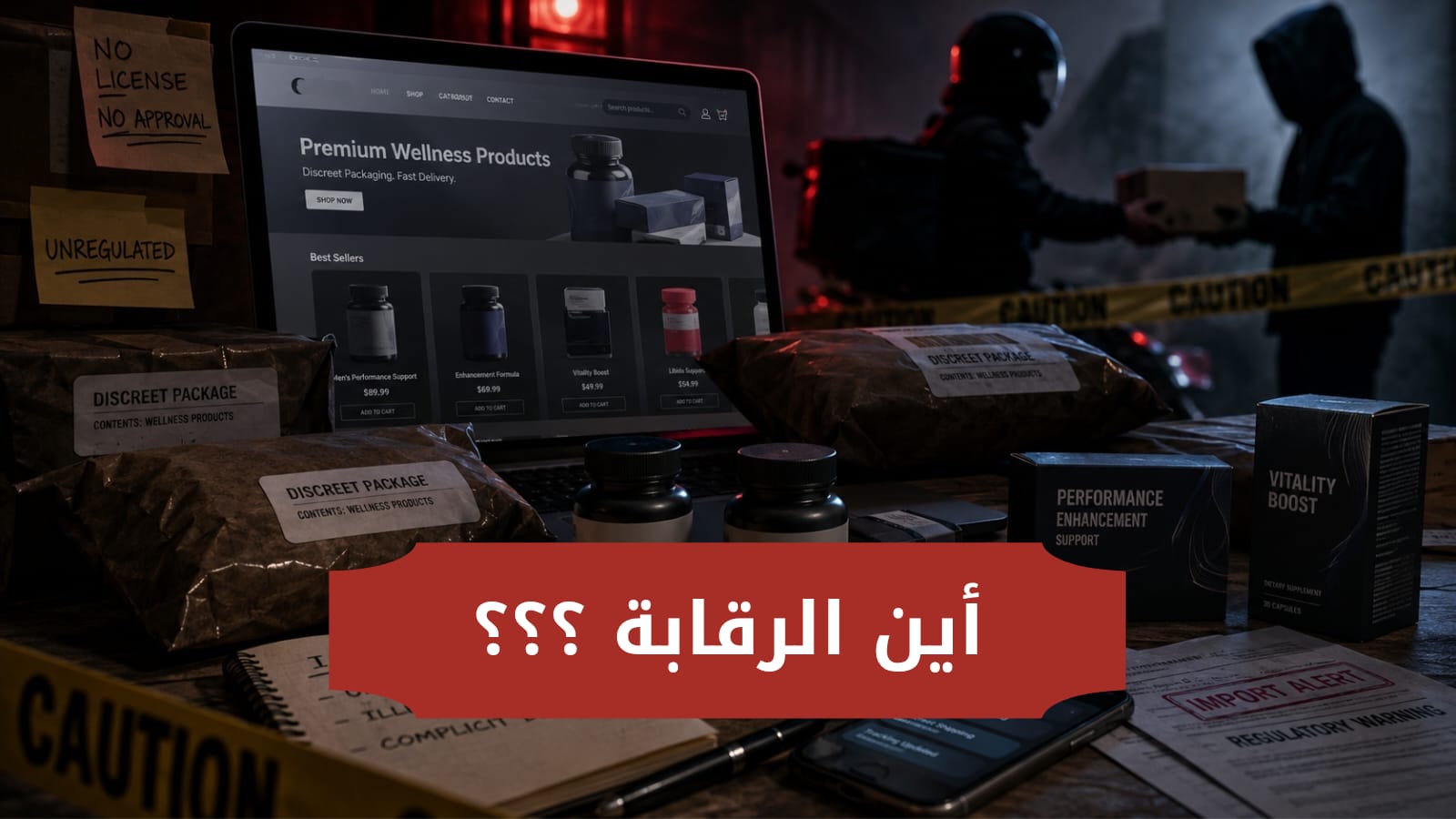 صورة حول : متاجر الجنس والدواء المجهول… تجارة سوداء… تصل إلى البيوت عبر شركات توصيل متواطئة متاجر الجنس والدواء المجهول… تجارة سوداء… تصل إلى البيوت عبر شركات توصيل متواطئة