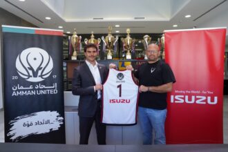 عندما تلتقي القوة بالطموح.. ايسوزو الأردن ونادي اتحاد عمان لكرة السلة يطلقان شراكة للمستقبل