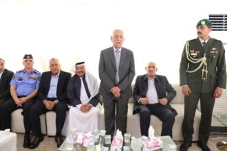 مندوبا عن الملك وولي العهد.. العيسوي يعزي المعايعة وعكروش