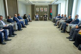 القاضي يلتقي رئيس وأعضاء الهيئة الأردنية للمبادرات الوطنية