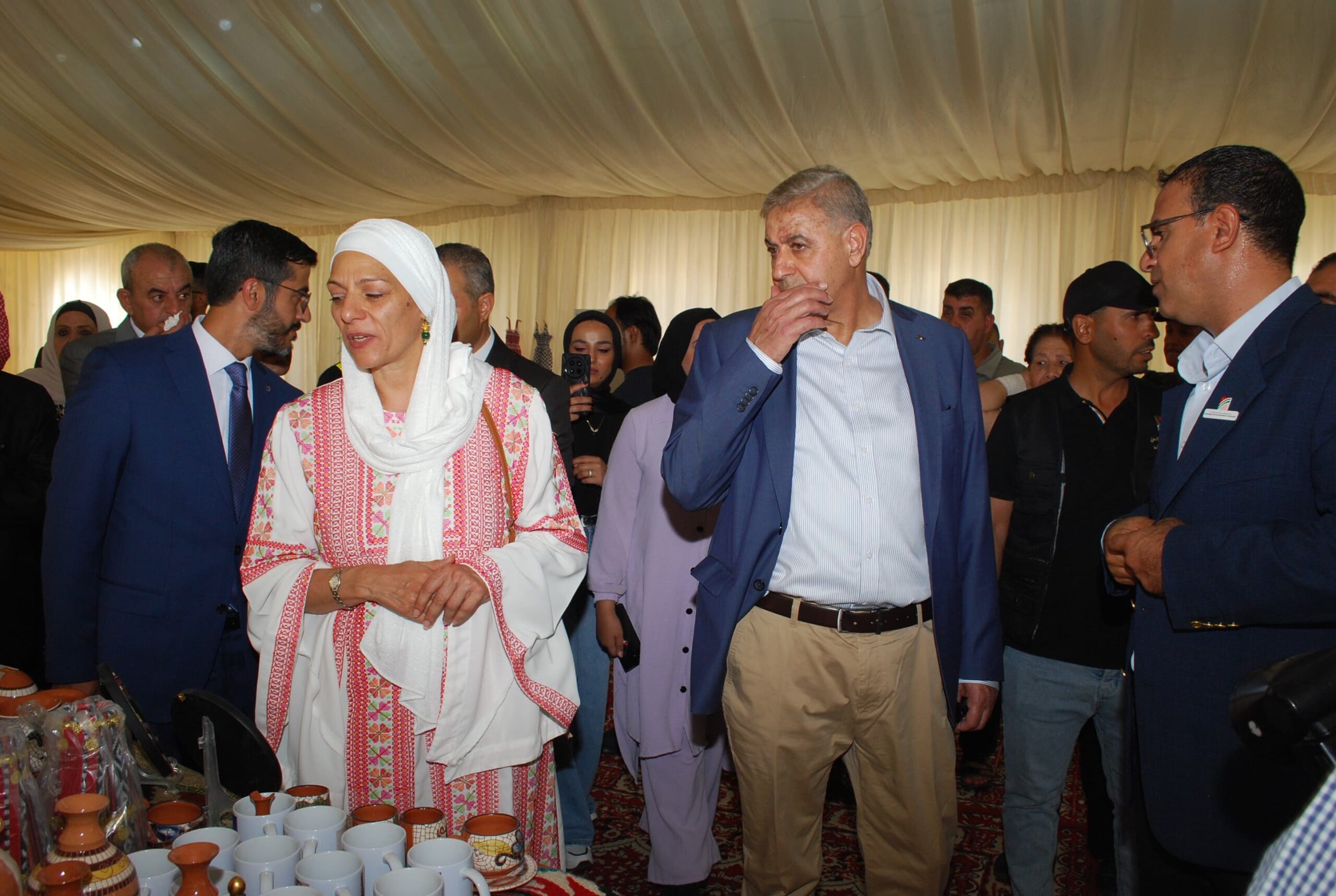 إنطلاق فعاليات مهرجان الجميد والسمن العاشر في حدائق الحسيين