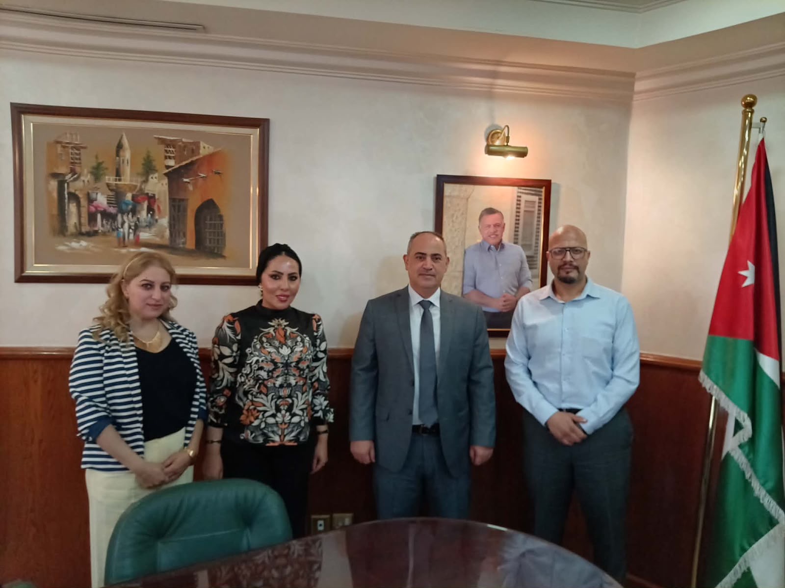 وفد من مجلس الوحدة الإعلامية يزور هيئة الإعلام لبحث آفاق التعاون المشترك