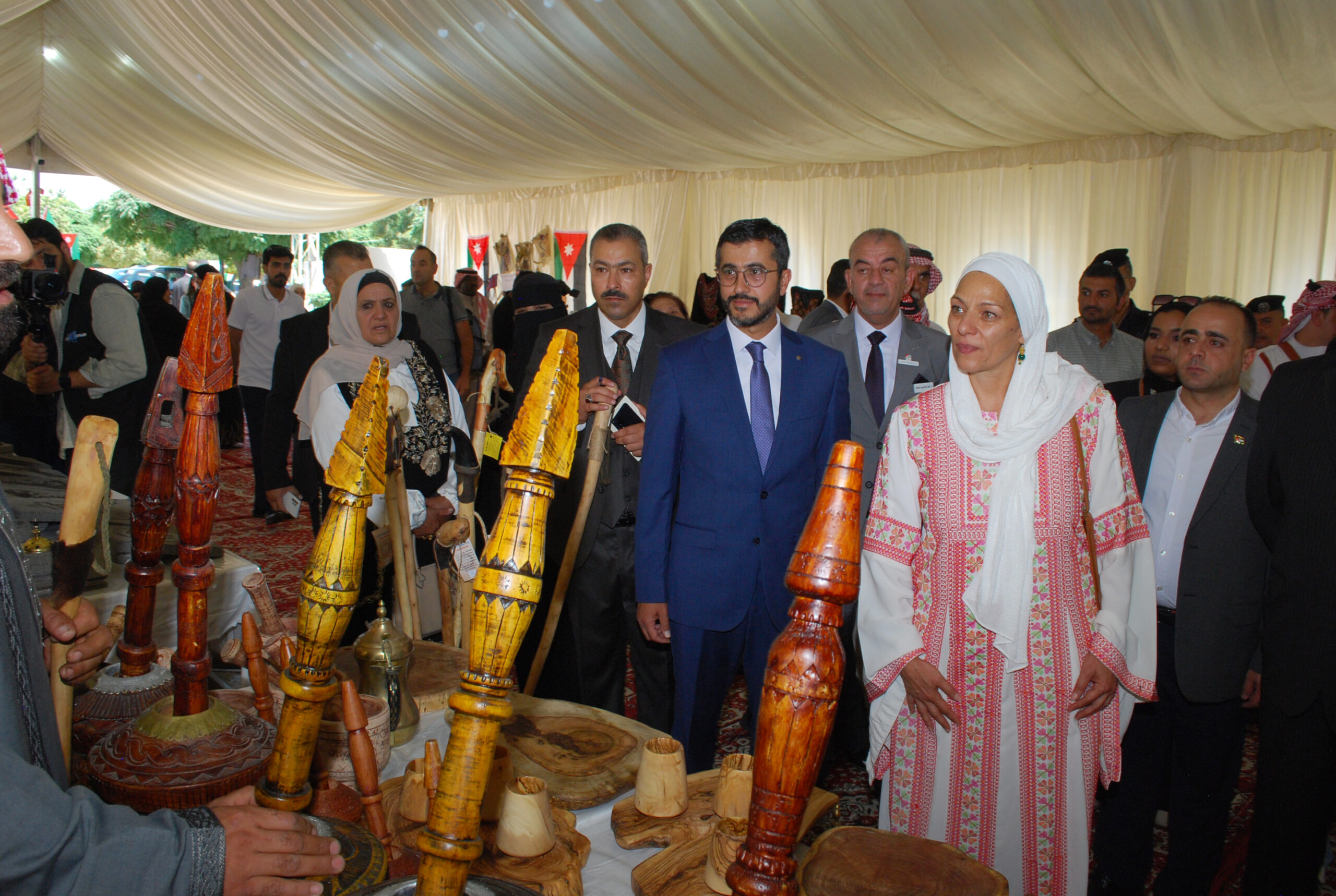 إنطلاق فعاليات مهرجان الجميد والسمن العاشر في حدائق الحسيين