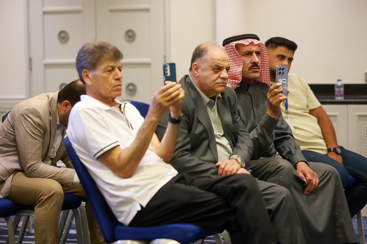 مؤتمر صحفي لفريق مسرحية "أم كلثوم" قبيل عرضها في "جرش"
